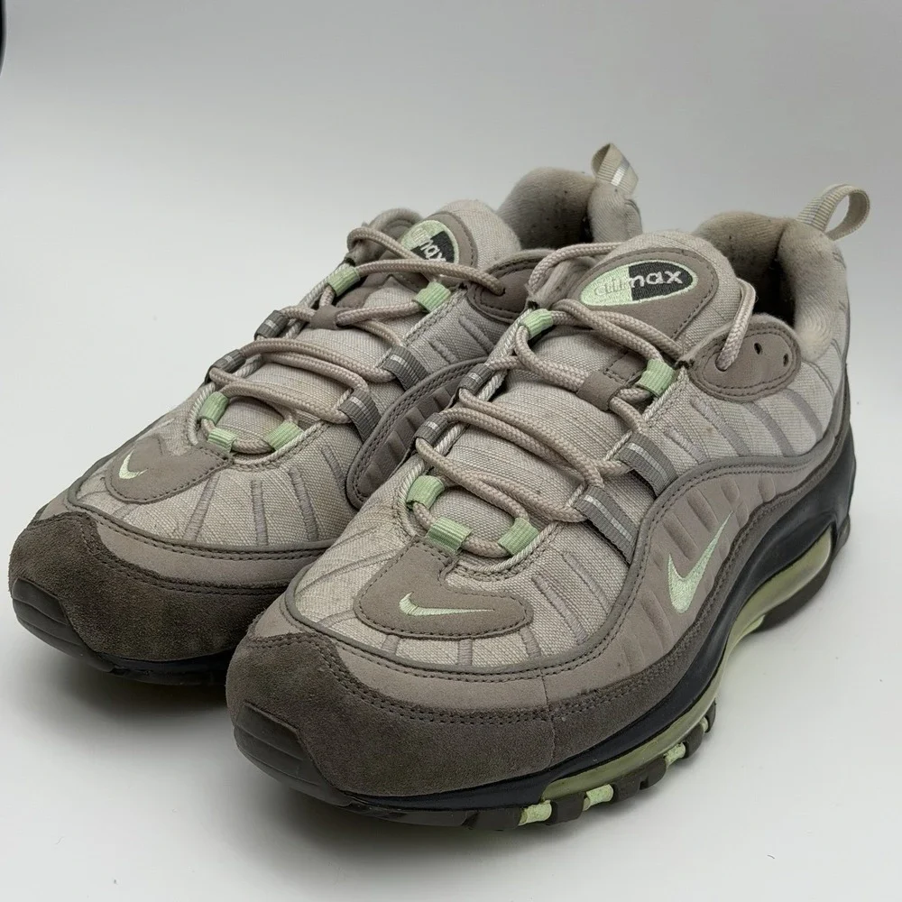 Nike Air Max 98 Vast Grey Fresh Mint 640744-011 Men's Size 8.5